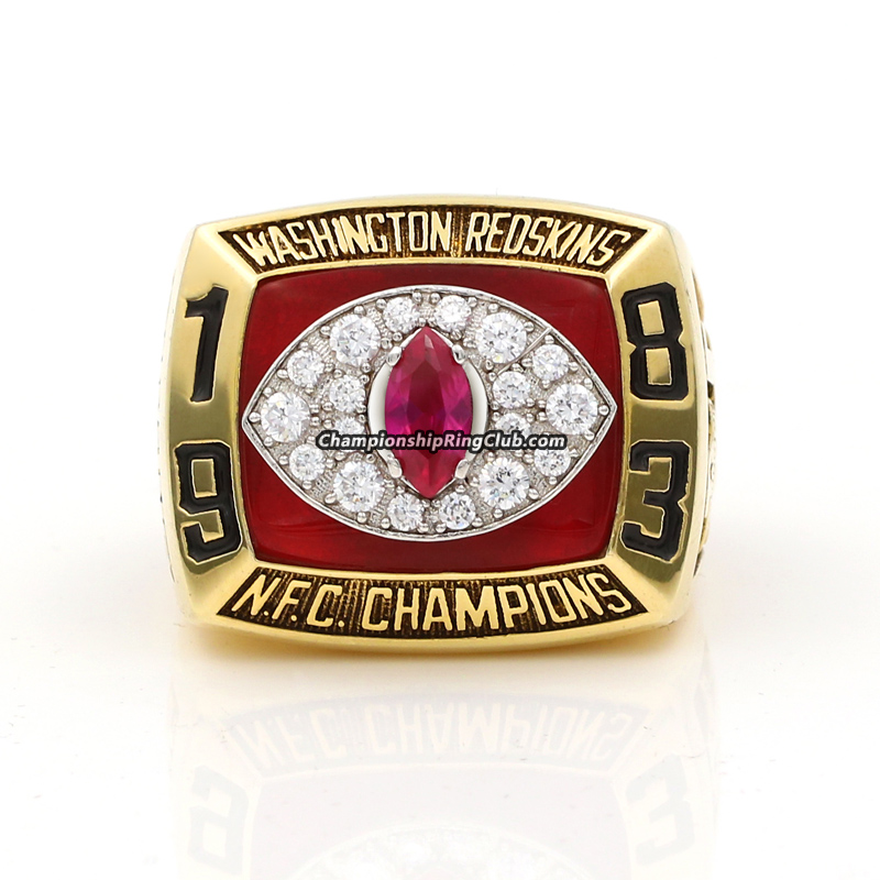 1972 Washington Redskins NFC Championship Ring Custom sports rings