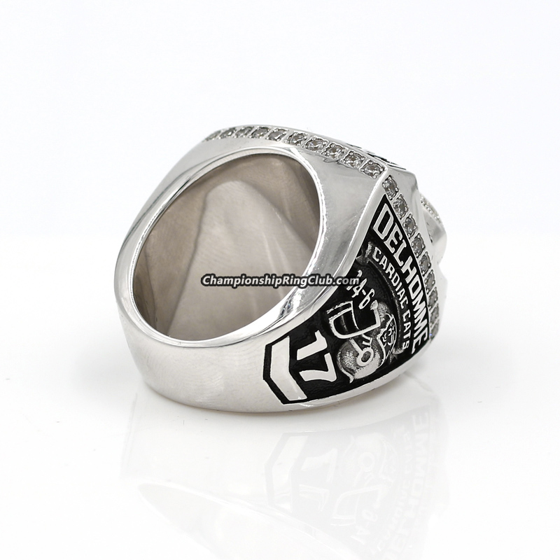 Carolina Panthers - NFC Championship 2 Ring Set With Wooden Box