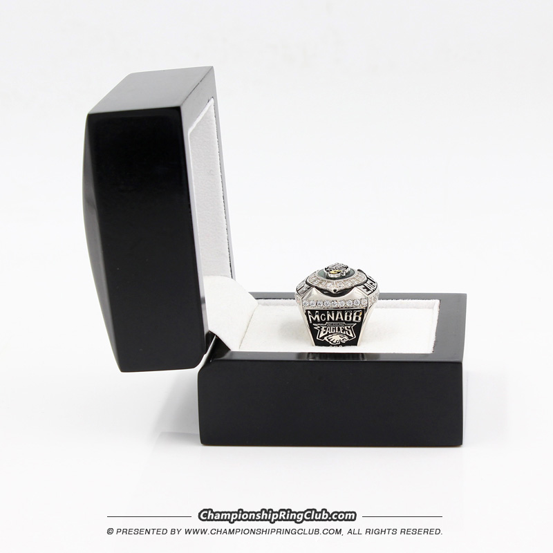 Donovan McNabb - 2004 Philadelphia Eagles NFC Championship Ring WITH Box