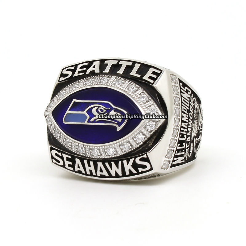 2005 Seattle Seahawks National Football Conference Championship Ring,  Custom Seattle Seahawks Champions Ring