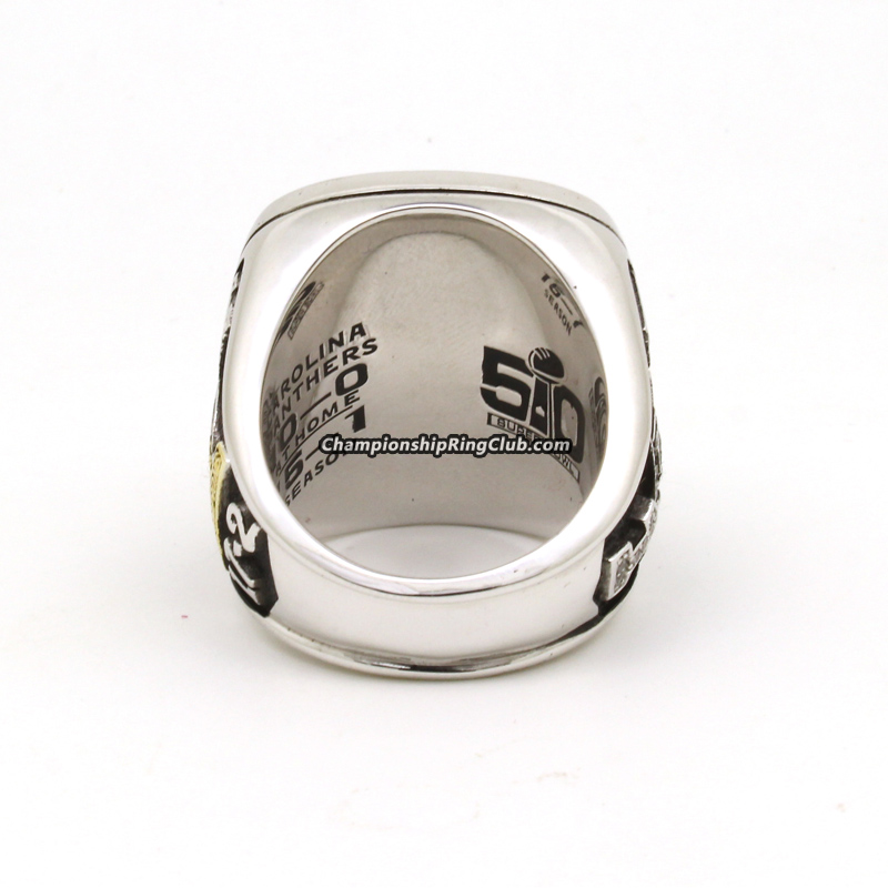 2003 Carolina Panthers NFC Championship Ring - www.championshipringclub.com