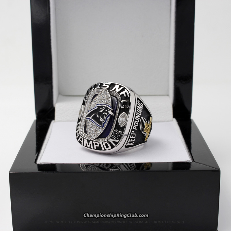 2015 Carolina Panthers NFC Championship Ring - www.championshipringclub.com