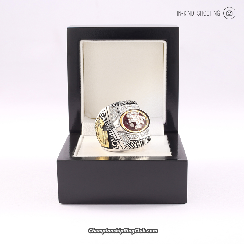 2012-13 San Francisco 49ers NFC Championship Ring Presented to, Lot #80715