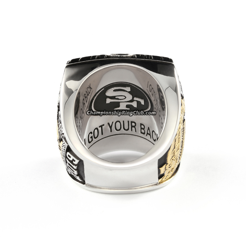 2019 San Francisco 49ers NFC Men's Football Custom Championship Ring