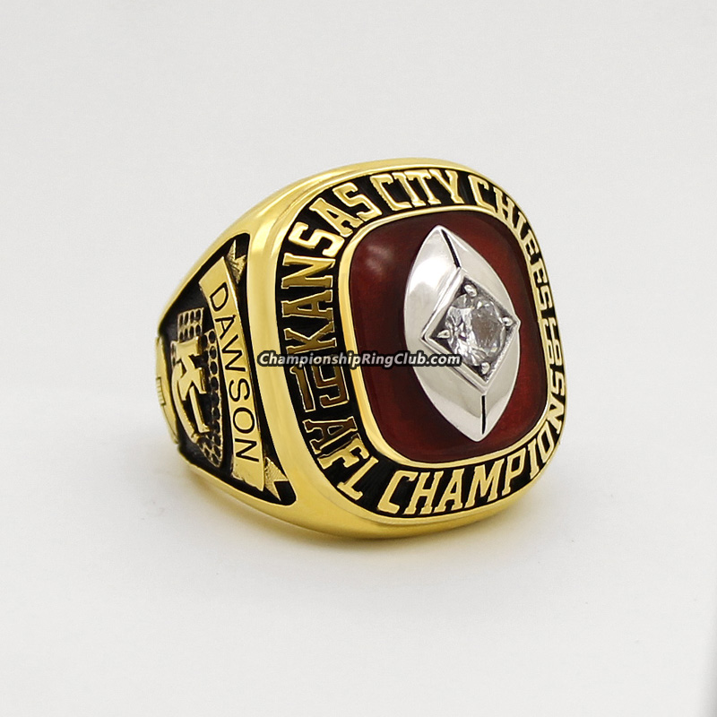 1962 DALLAS TEXANS AFL AMERICAN FOOTBALL LEAGUE CHAMPIONSHIP RING