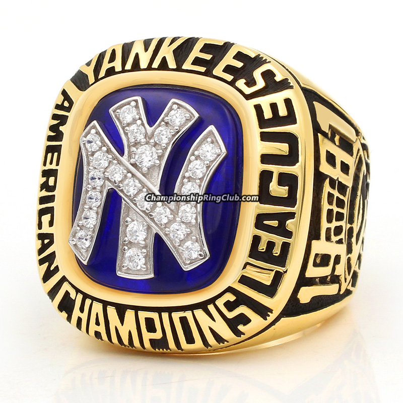 1981 New York Yankees ALCS Championship Ring - www.championshipringclub.com