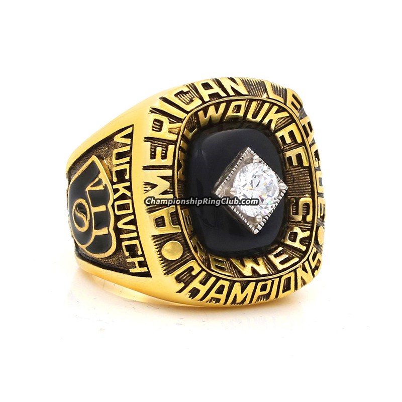 1982 Milwaukee Brewers American League Championship Ring – Best