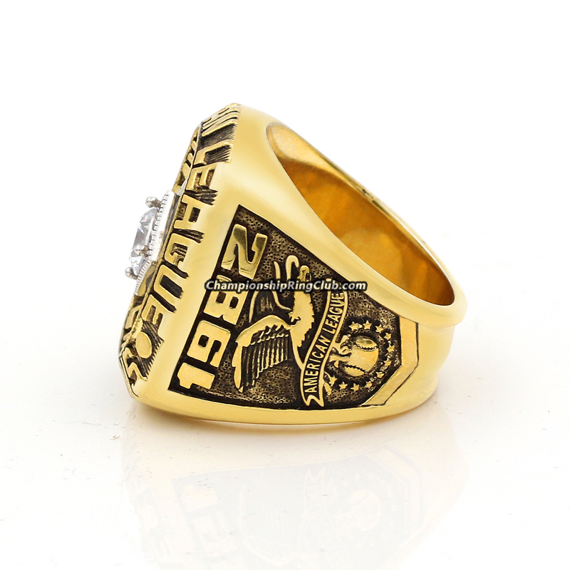 1982 Milwaukee Brewers American League Championship Ring – Best