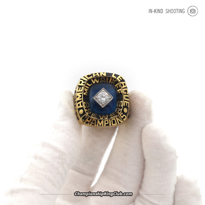 1982 Milwaukee Brewers American League Championship Ring – Best