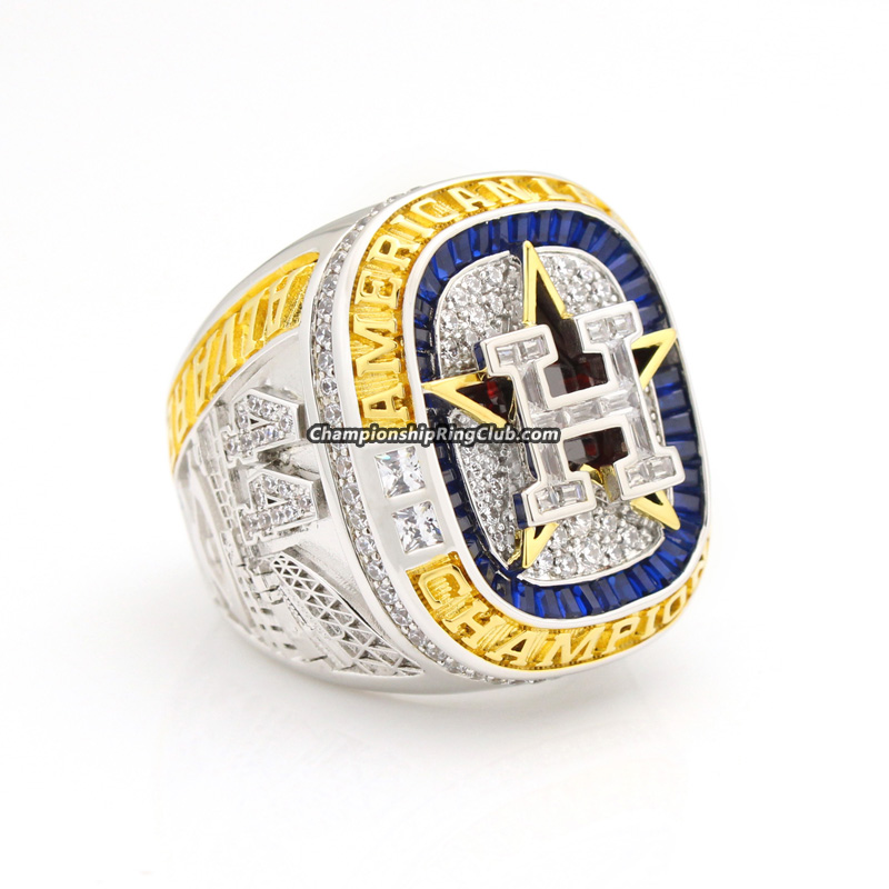 Houston Astros get 2021 American League championship rings