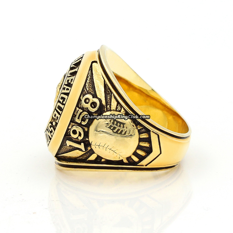 1958 New York Yankees World Series Championship Ring -  www.championshipringclub.com