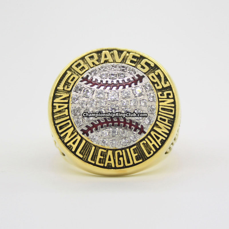 1992 Atlanta Braves National League Championship Ring – Best Championship  Rings