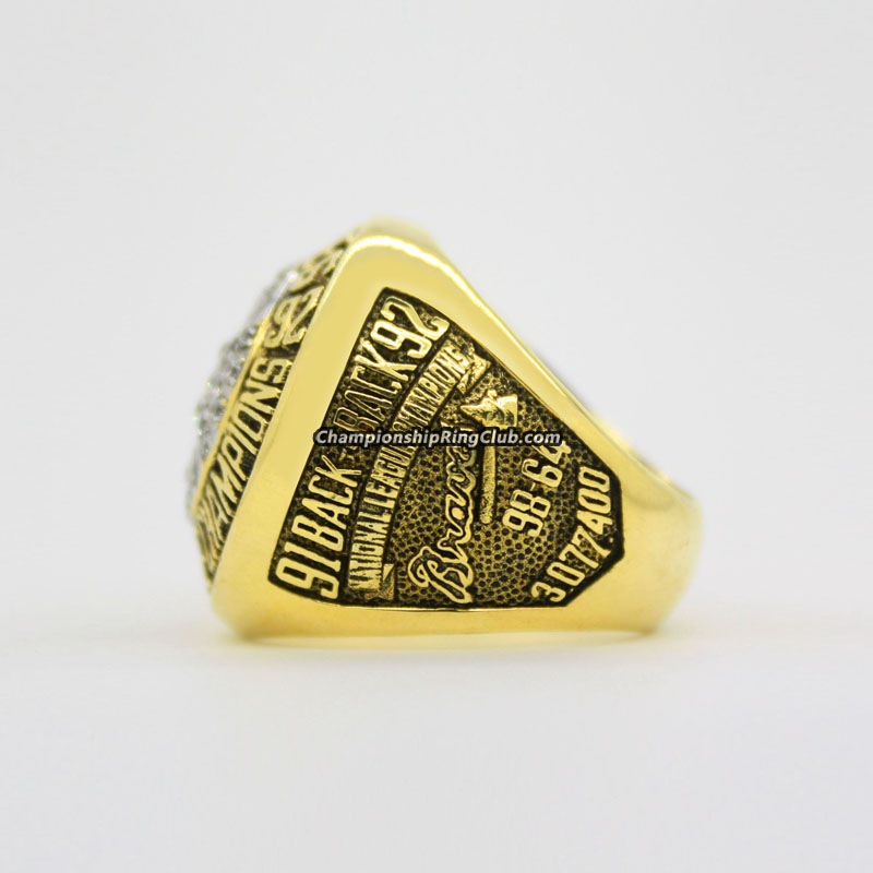 1992 Atlanta Braves National League Championship Ring – Best