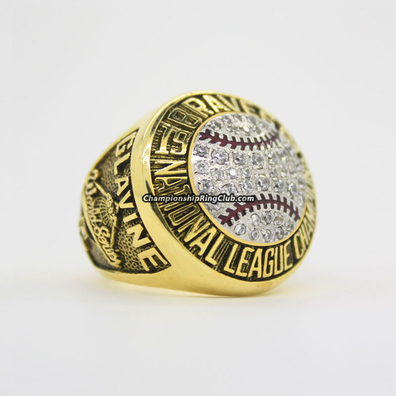 1992 Atlanta Braves National League Championship Ring – Best Championship  Rings