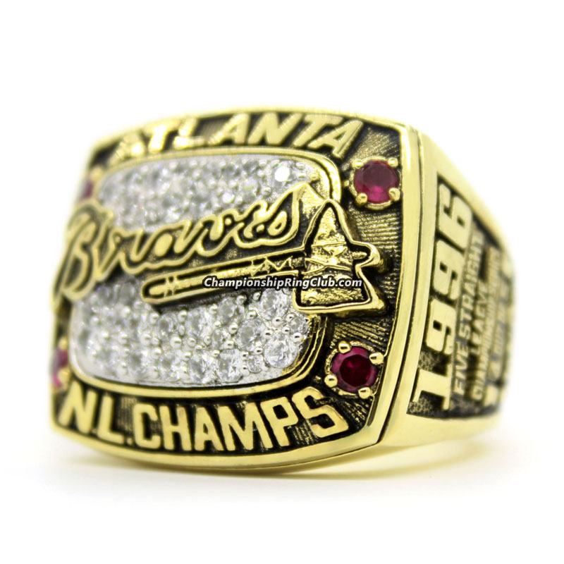 1996 Atlanta Braves National League Championship Ring 